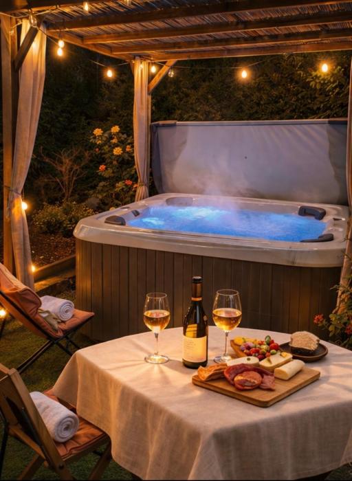 LImpasse en Duo, appartement cosy 2 personnes avec SPA extérieur privé