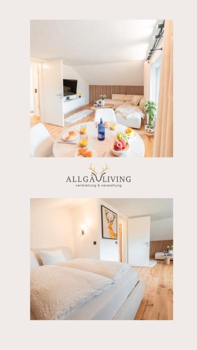 Allgäu-Ferienwohnung zentral in Sonthofen, Bergblick & eigener Parkplatz