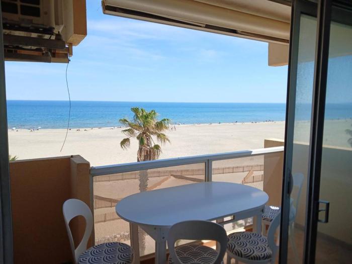 Grand 3 pièces climatisé avec parking à Canet-en-Roussillon - FR-1-833-2