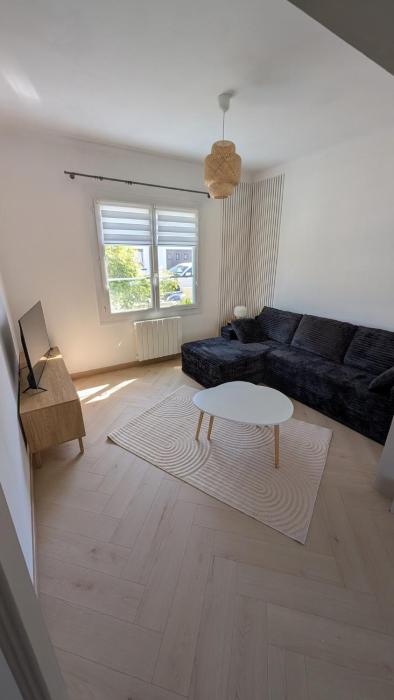 Maison pour 6 adultes ou 4 adultes et 4 enfants, 3 chambres, 1 jardin