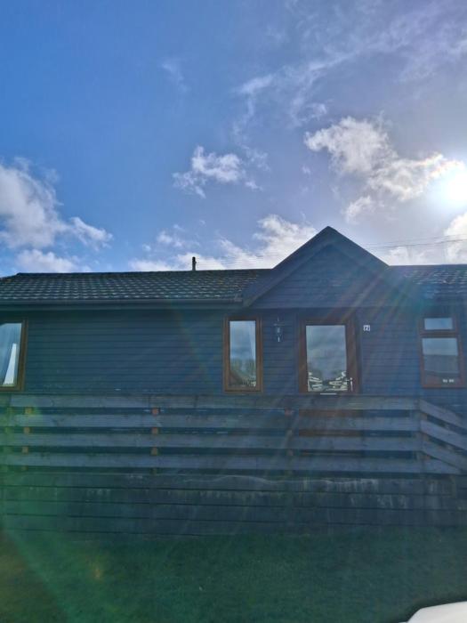 3 bedroom lodge with hot tub with amazing views