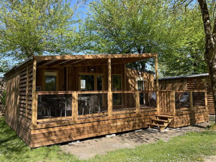 Mobil-home confortable, animaux OK - 6 pers. - API-1-52-2530