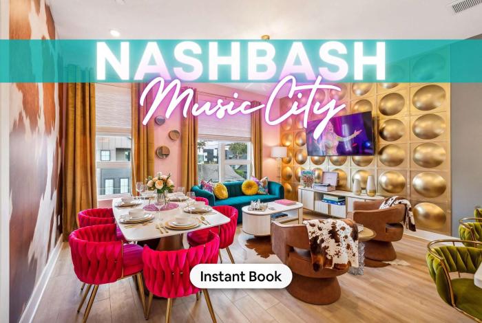 Rooftop Views Stylish Decor Nash Downtown Access