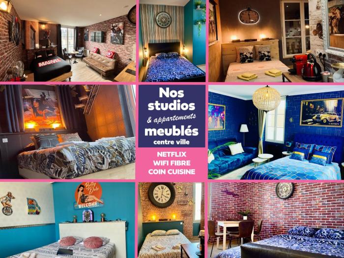 Nos studios au centre ville à Dole