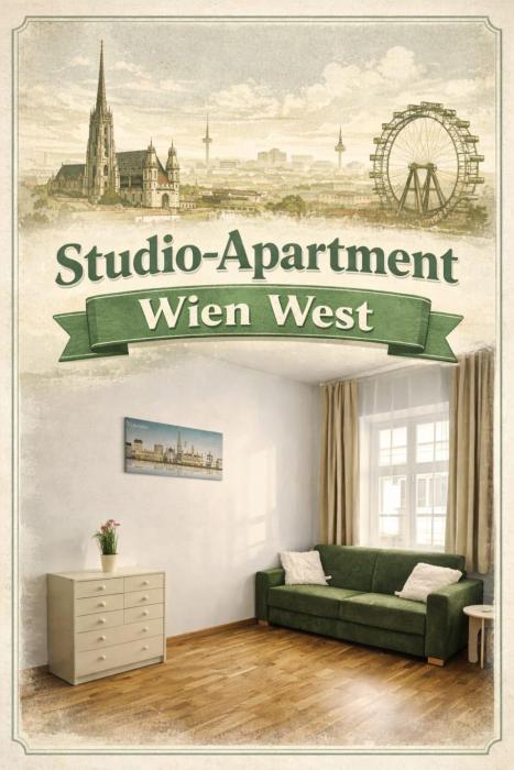 Studioapartment Wien West - 15 minutes to Stephansdom and Schönbrunn