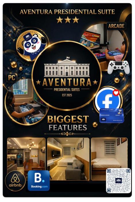 Aventura Presidential Suite at SMDC Charm Residences
