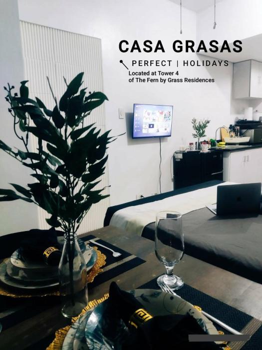 Stylish studio unit at Grass Residences