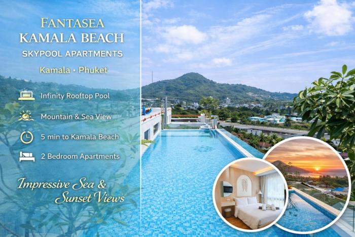 Suite Blue Horizon 2BR Sea View Fantasea Kamala