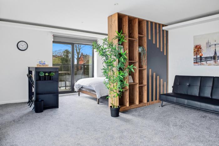 Modern 1-Bed Flat & Sofa Bed in Mapperley