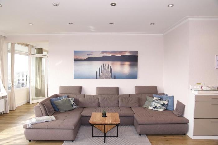 Penthouse Hygge mit Meerblick - Strand & Hansapark fußläufig