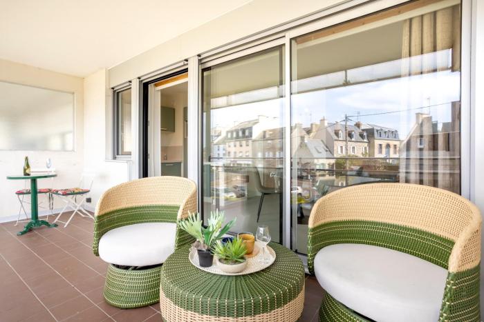 La pause iodée Studio grand balcon