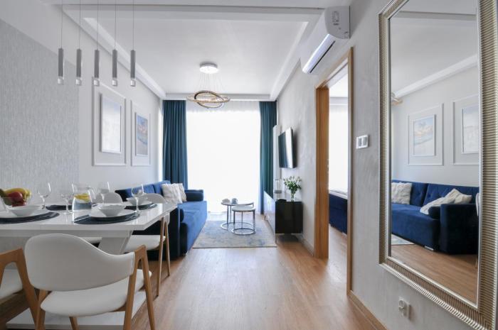 Apartament Blue z SAUNĄ blisko plaży - USTRONIE APARTMENTS Nadmorski Luksus Apartamenty