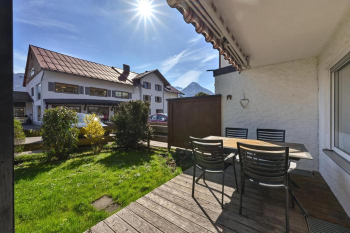 Wohnung edelWEISS - urlauben im Zentrum von Fischen