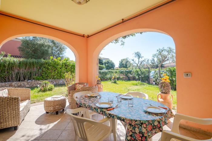 Villetta con giardino centro