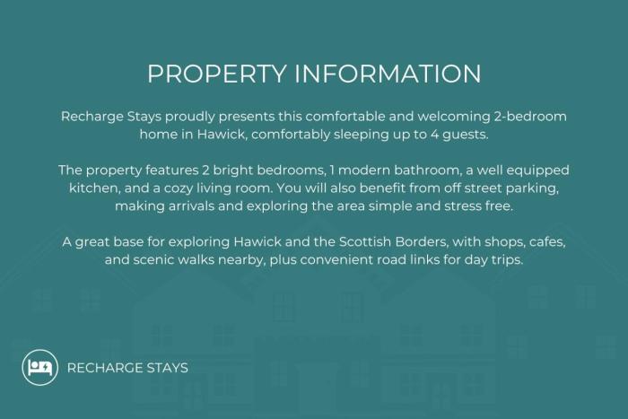 Free Parking- Sleeps 4 - 2 Bedrooms - Central
