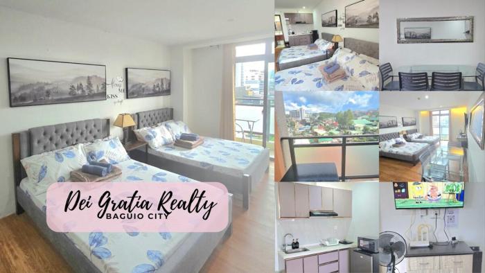 Megatower 3 Unit 5f13 Baguio Studio Condo by Dei Gratia