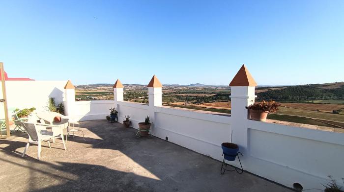 El balcón de arcos de la frontera