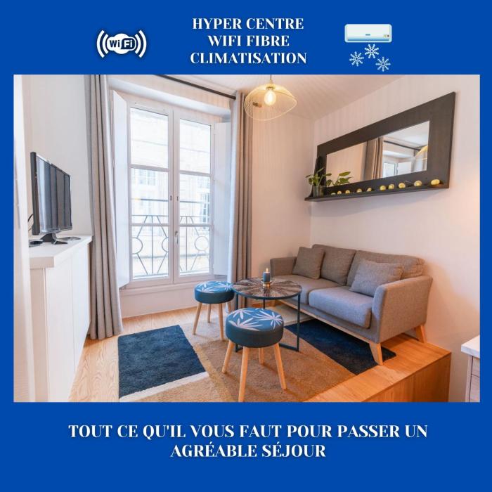 Le Boléro - Climatisation - Wifi - Hyper Centre