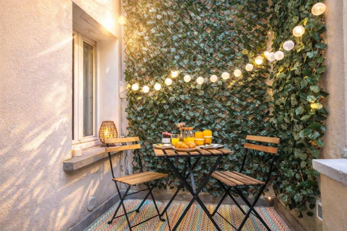 Charming Studio with Terrace near Eiffel Tower