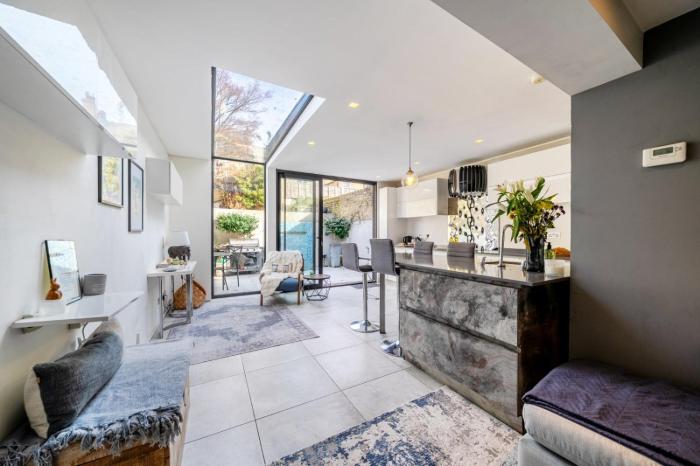 Garden Flat in Parsons Green & Walham