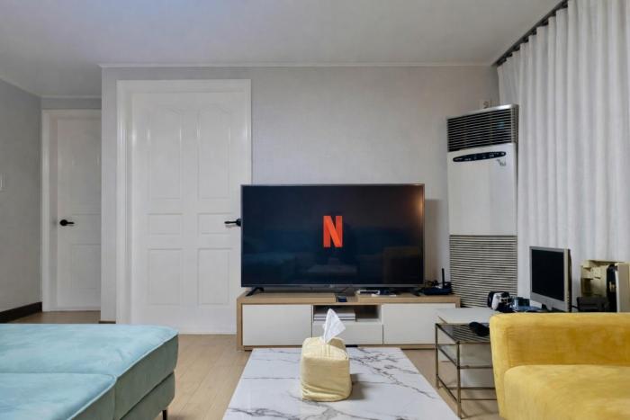 a comfortable and stylish house in the city center