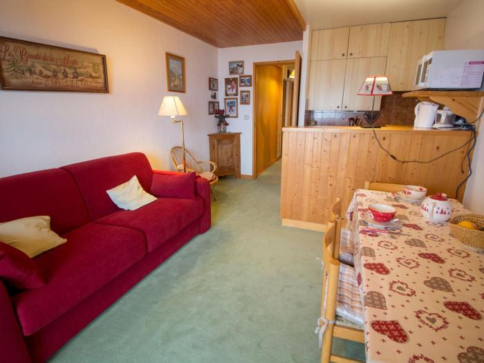 Appartement cosy proche pistes avec balcon - FR-1-688-33