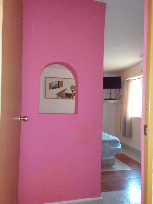 Motel Champoton sobre carretera frente al mar