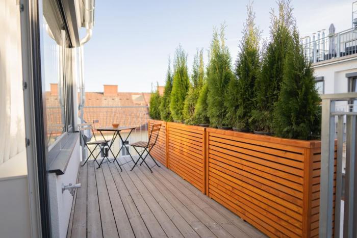 Small Penthouse with terrace by Schonbrunn