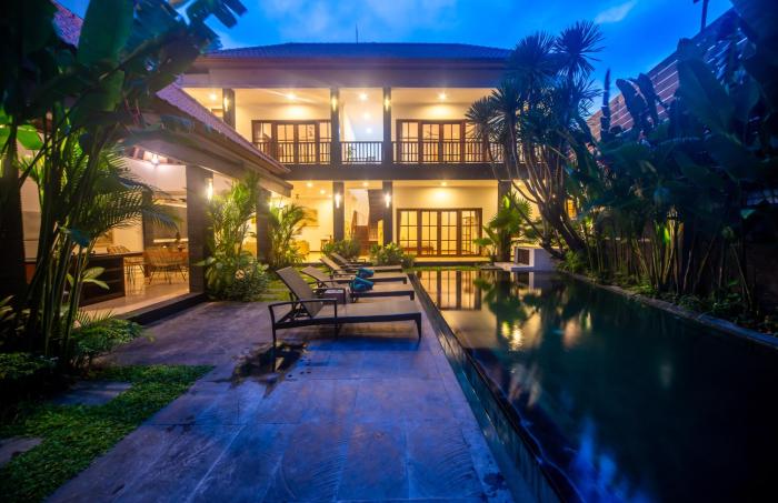 3BR Villa White Rose Central Canggu