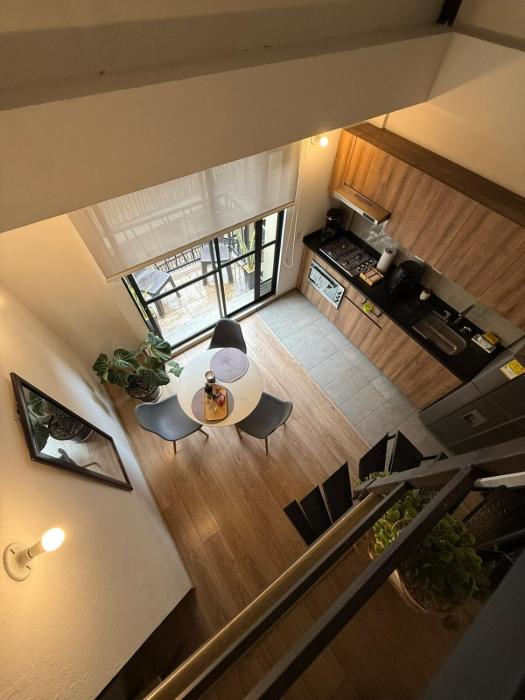 Modern Industrial Loft View of Bogotá Candelaria