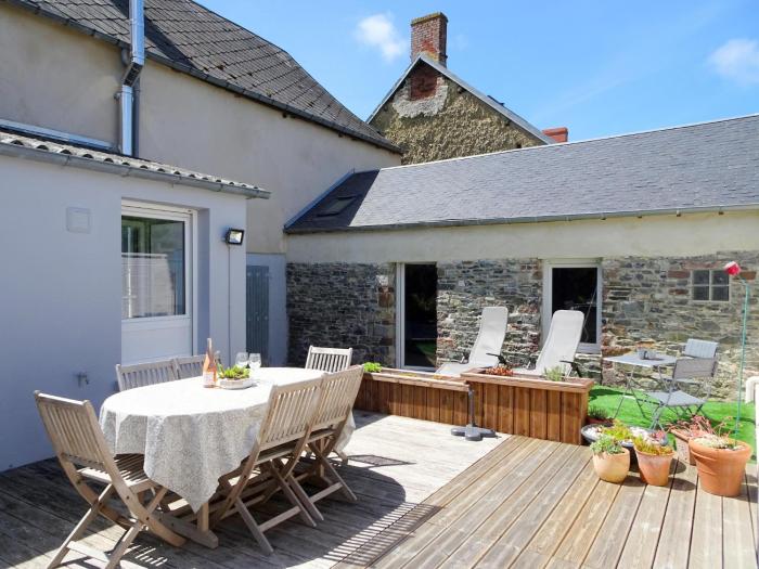 Stone House in Bricqueville near Sandy Beach