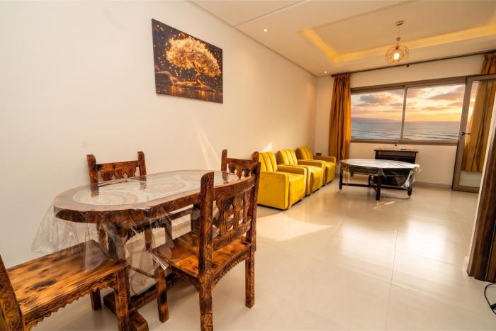 Sublime Apartment with Ocean View ,Anza Agadir