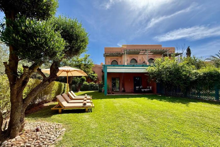 Apartment with big private garden in Palmeraie