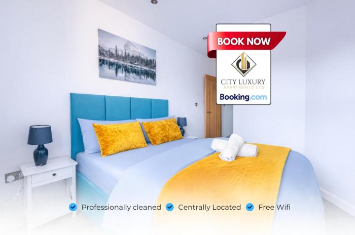 1 Bedroom Apartment By City Luxury Apartments Short Term Lets Leicester Near University of Leicester