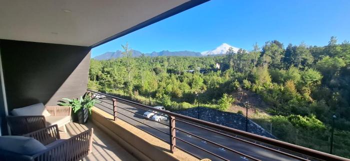 Departamento a 4 min del Centro, vista al volcán