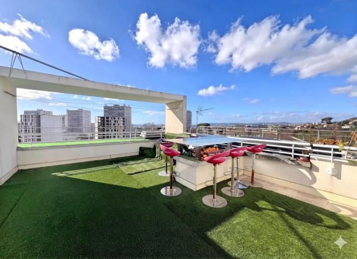 Penthouse Toit Terrasse 80M2 Vue Mer