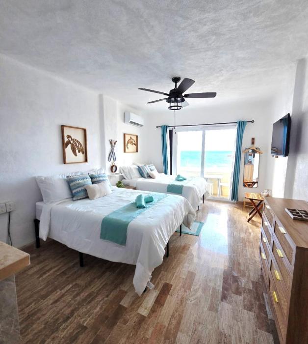 Stylish Suite with Beach Access