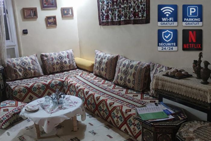Appartement au centre Agadir résidence privée