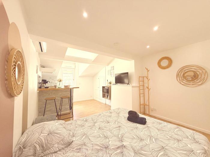 Appartements cosy hypercentre avec clim , Tout à pied