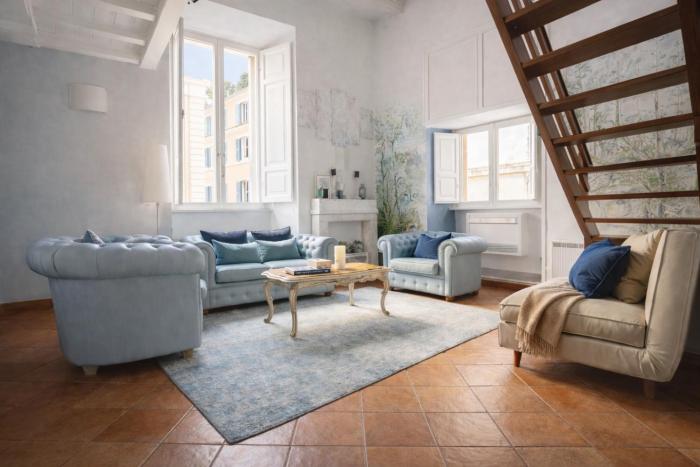 Pantheon Grand Loft, Spacious and Bright for 8 Via dei Cestari