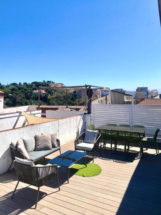 Penthouse with amazing terrace, 9p 3bd