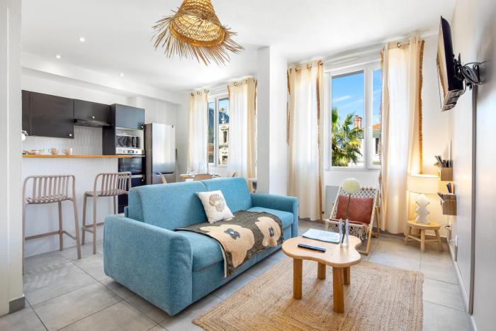 Appartement renové - wifi - 3 min gare - 15min plages - Perpignan centre