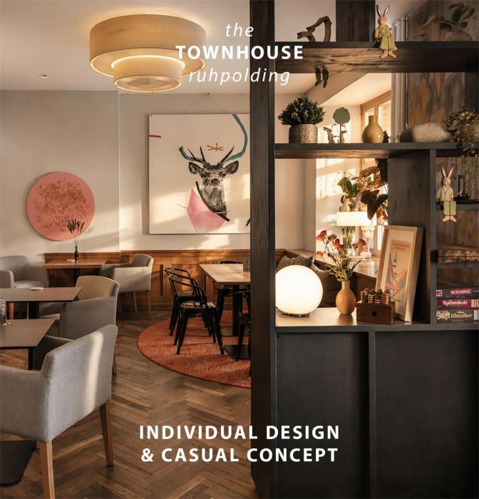 The Townhouse Ruhpolding - Individual Design & Casual Concept - Chiemgau Karte