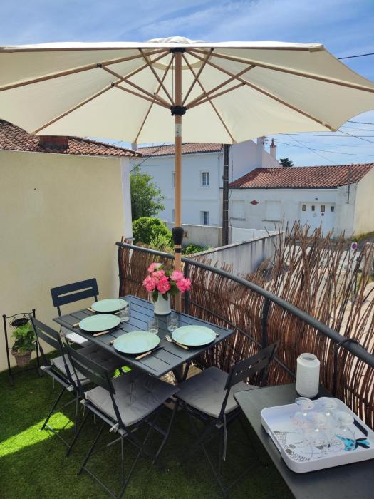 Appartement à létage proche centre