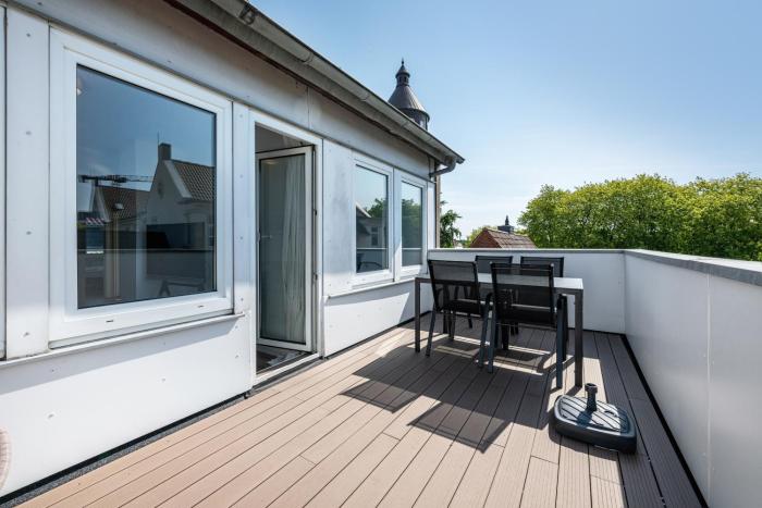 Ferienwohnung mit Dachterrasse