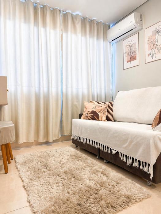 Apt completo climatizado Wi-Fi garagem coberta