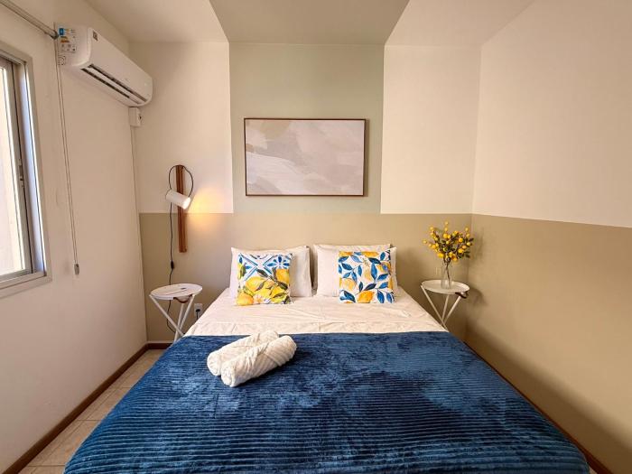 Apê Amalfi | Jurerê | Churrasqueira | Garagem