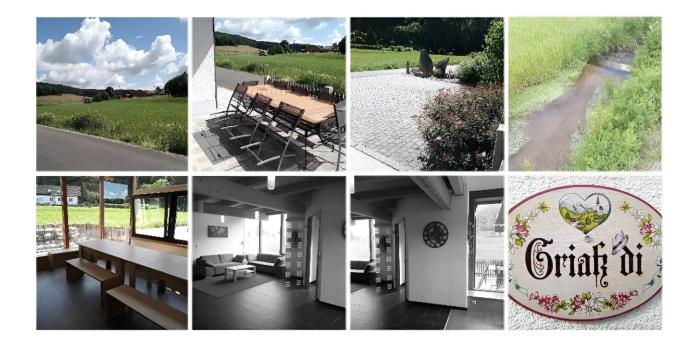 Großzügige Wohnung Bachblick