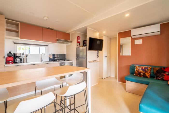 Mobilhome au Camping La Yole