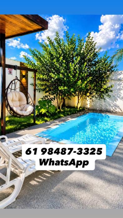 Casa Lazer Completo Ofurô Quente Sinuca Caldas Novas Vista Serra, Paradisiaca lll e Roupa de cama Inclusa